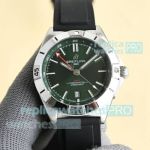 Swiss 2836 Clone Breitling Chronomat Automatic GMT 40 Green Dial Watch 